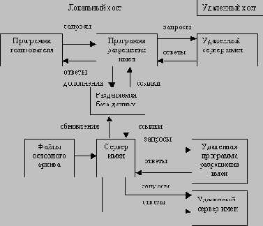 Состав и основные элементы DNS